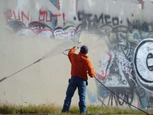 Graffiti Removal and Re-painting