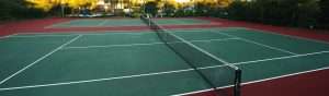 Hard Tennis Court Pressure Cleaning