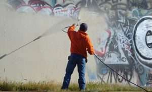 Graffiti Removal and Re-painting