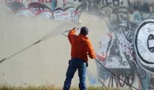 Graffiti Removal and Re-painting Services